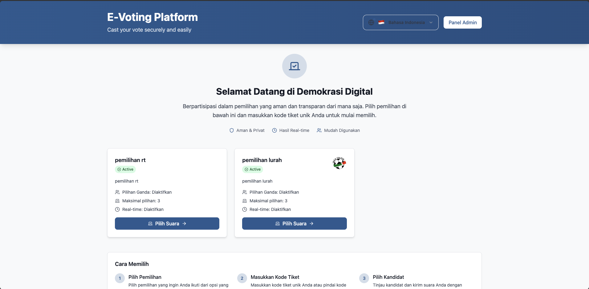 E-Voting System