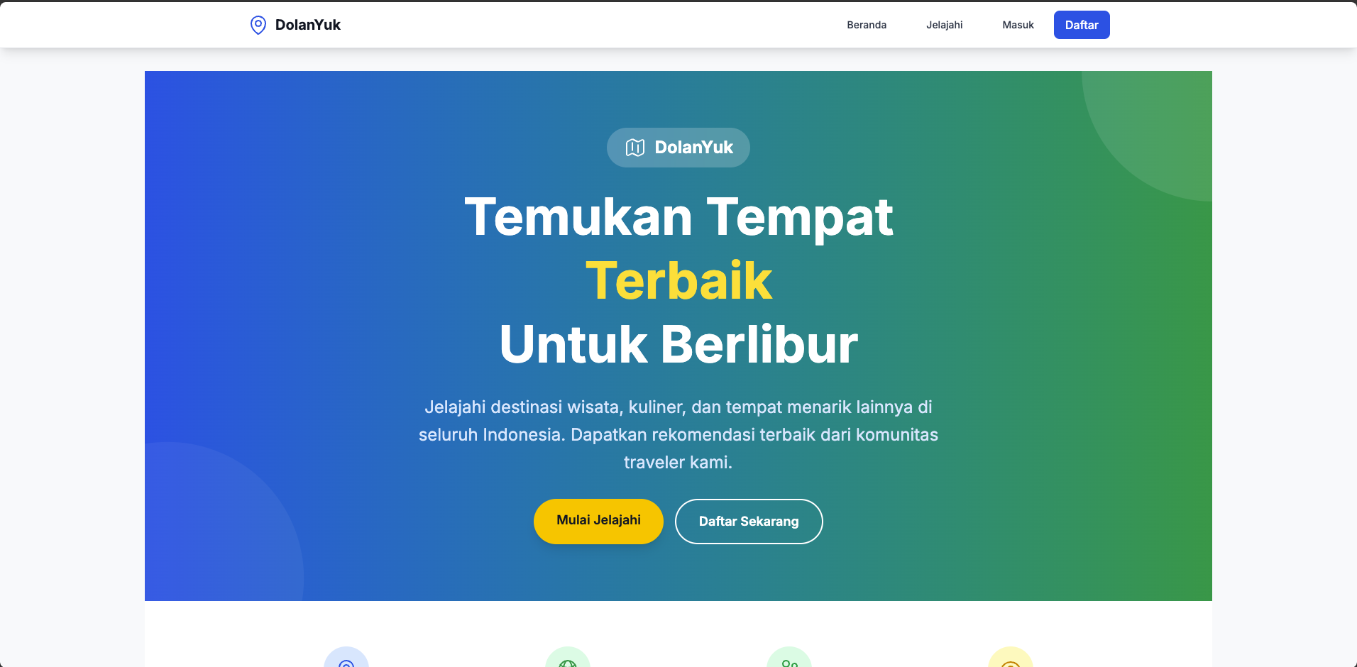 Travel Website